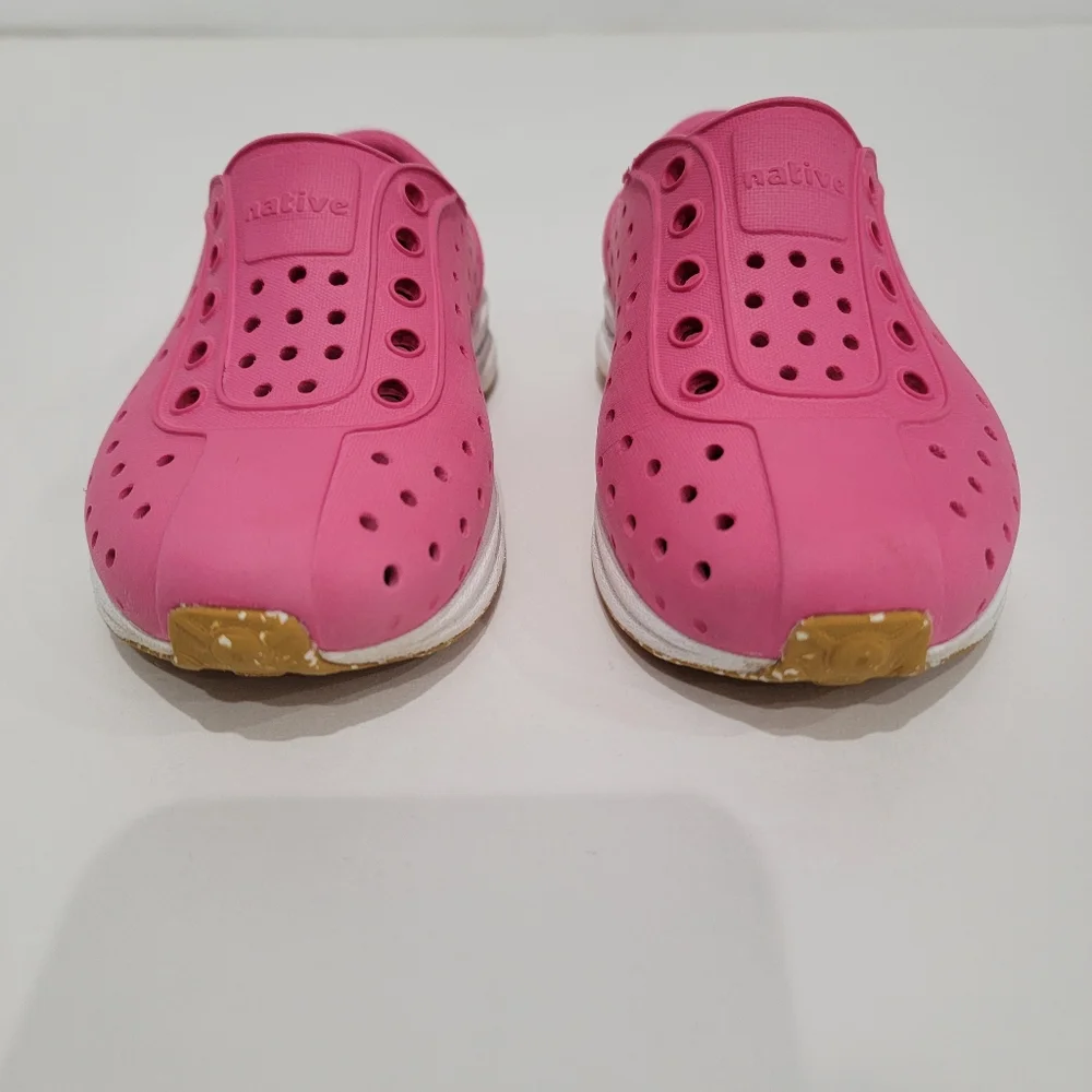 Native Pink Water Shoes with Ventilation and Slip-On Design